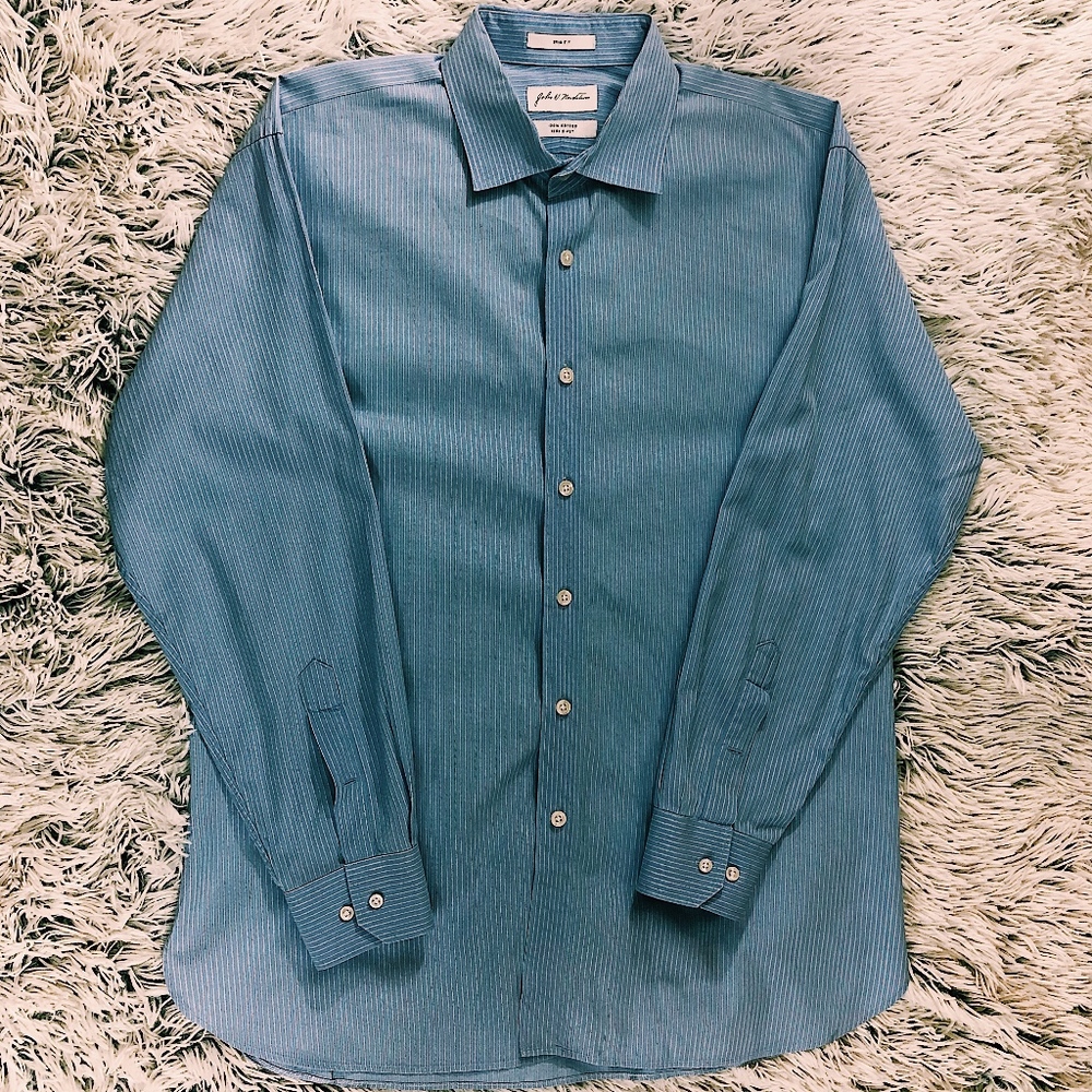 John W. Nordstrom Long Sleeve Shirt - Large